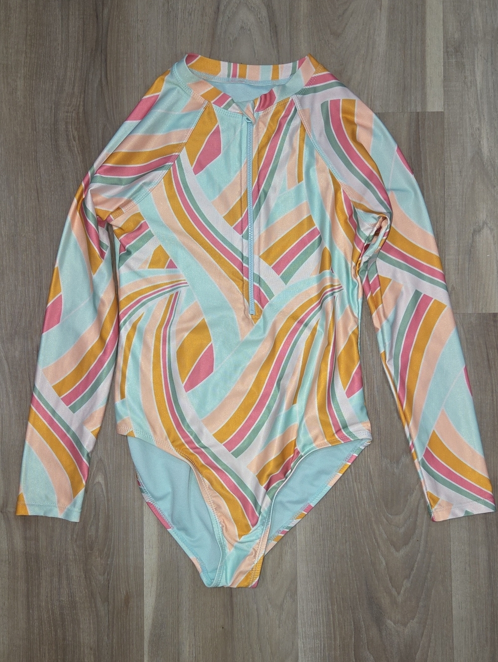 •Wonder Nation• Little Girls Geometric Tankini